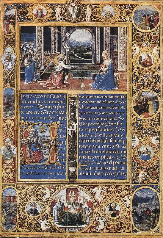 GHERARDO DI GIOVANNI Illustration to a Missal sdfg